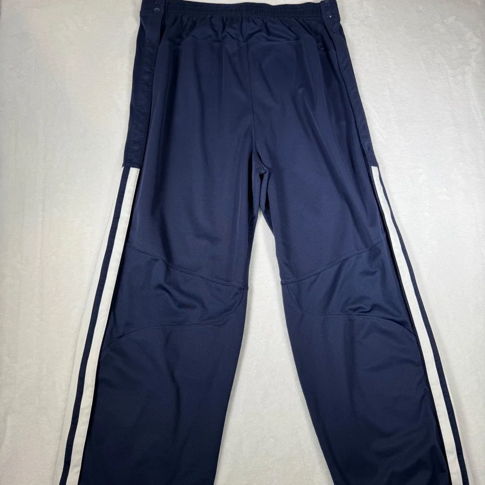 Adidas Denver Nuggets Snap Warmup Pants Navy 3XL‎ Tall +2 Flaw | Mens 3XLT Lot 2